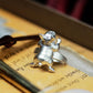 Playful French Bulldog Ring ââ‚?925 Sterling Silver Handmade Animal Jewelry