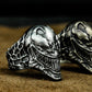 Venom Alien Skull Ring - 925 Silver Handmade