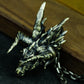 Dragon Skull Pendant ¨C 925 Sterling Silver Handmade