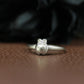 Minimalist Hippo Ring ââ‚?925 Sterling Silver Handmade Animal Jewelry