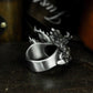 Mutant Salamander Ring - 925 Silver Handmade