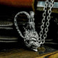 Angry Monkey King Skull Pendant - 925 Sterling Silver Handmade