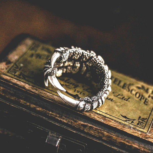 Eagle Grip Ring ¨C 925 Sterling Silver Handmade