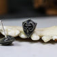 Ram Skull Shield Earrings - 925 Sterling Silver Handmade
