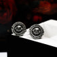 Mayan Skull Totem Cufflinks - 925 Sterling Silver Handmade