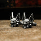 Bat Demon Cufflinks - 925 Silver Handmade