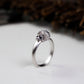 Mini Hedgehog Ring ââ‚?925 Sterling Silver Handmade Animal Jewelry