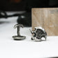Wheel of Souls Cufflinks - 925 Sterling Silver Handmade