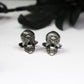 Hell's Eye Skull Cufflinks - 925 Sterling Silver Handmade
