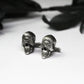 Hell's Eye Skull Cufflinks - 925 Sterling Silver Handmade
