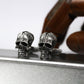 Devil Skull Cufflinks - Gothic Cast - 925 Sterling Silver Handmade