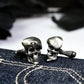 Hat Skull Warrior Cufflinks - 925 Sterling Silver Handmade