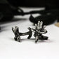 Indian Sheep Skull Cufflinks - 925 Silver Handmade