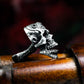 Mechanical Pioneer Skull Cufflinks, 925 Silver Handmade