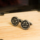 Viking Emblem Cufflinks - 925 Silver Handmade