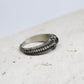 Mystic Gothic Silver Ring ââ‚?Handmade Dark Fantasy Jewelry with Moonstone