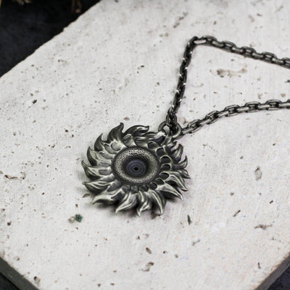 Sacred Gear Pendant - 925 Silver Handcrafted