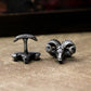 Big Horned Ram Cufflinks - 925 Silver Handmade