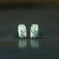 Cute Bunny Stud Earrings - 925 Sterling Silver Handmade