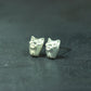 Piglet Stud Earrings - 925 Sterling Silver Handmade