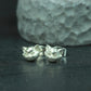 Super Cute Kitty Cat Earrings - 925 Sterling Silver Handmade