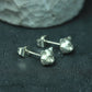 Super Cute Kitty Cat Earrings - 925 Sterling Silver Handmade