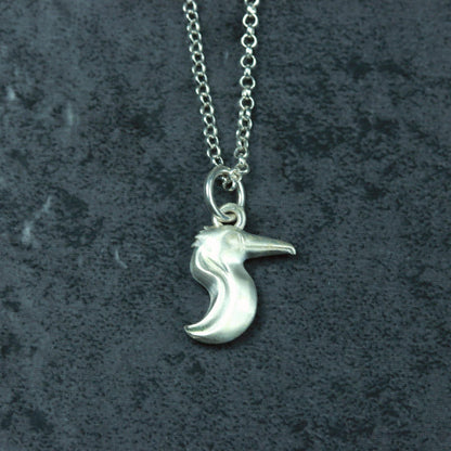 Hummingbird Pendant - 925 Sterling Silver Handmade