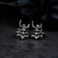 Prajna Ghost Face Cufflinks - 925 Sterling Silver Handmade