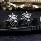Wolf Cufflinks, Stylish Wedding Wolves - 925 Sterling Silver Handmade