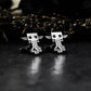 Cthulhu Cufflinks - Steampunk Gothic - 925 Sterling Silver Handmade