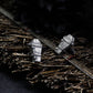Gothic Vampire Coffin Cufflinks - 925 Sterling Silver Handmade