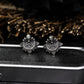 Baroque Skull Cufflinks - 925 Silver Handmade