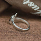 Sleeping Cat Spirit Ring ââ‚?925 Sterling Silver Handmade Mystical Animal Jewelry