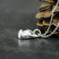 Fox Head Pendant - 925 Sterling Silver Handmade