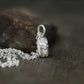 Abstract Rabbit Pendant - 925 Sterling Silver Handmade