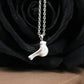 Magpie Pendant - 925 Sterling Silver Handmade