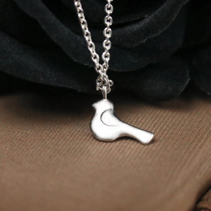 Magpie Pendant - 925 Sterling Silver Handmade