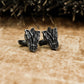 Angel Shield Cufflinks - 925 Sterling Silver Handmade
