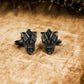 Angel Shield Cufflinks - 925 Sterling Silver Handmade