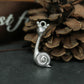 Snail Pendant - 925 Sterling Silver Handmade
