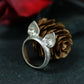 Cat Ear Ring ââ‚?925 Sterling Silver Handmade Whimsical Animal Jewelry