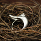 Stretching Cat Ring ââ‚?925 Sterling Silver Handmade Whimsical Animal Jewelry