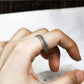 Arcane Path 925 Silver Handmade Ring ¨C Tribal Symbolic Band