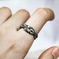 Dragon¡¯s Eye 925 Silver Handmade Ring ¨C Mythic Creature Design