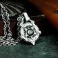 Broken Gear Pendant - 925 Sterling Silver Handmade