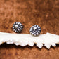 Skull Bloom Earrings - 925 Sterling Silver Handmade