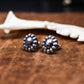 Skull Bloom Earrings - 925 Sterling Silver Handmade