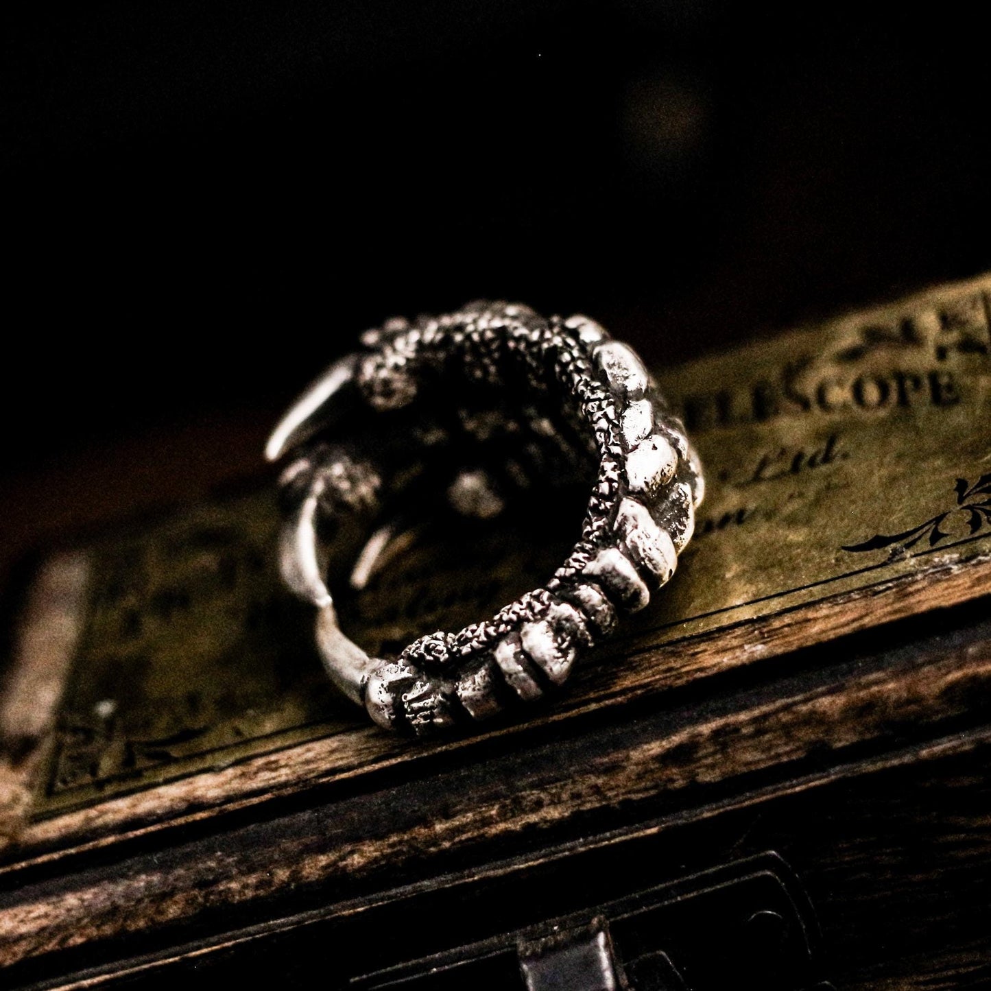Eagle Grip Ring ¨C 925 Sterling Silver Handmade