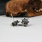 Infernal Demon Earrings - 925 Sterling Silver Handmade