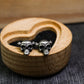 Horned Skull Stud Earrings - 925 Sterling Silver Handmade Gothic Jewelry